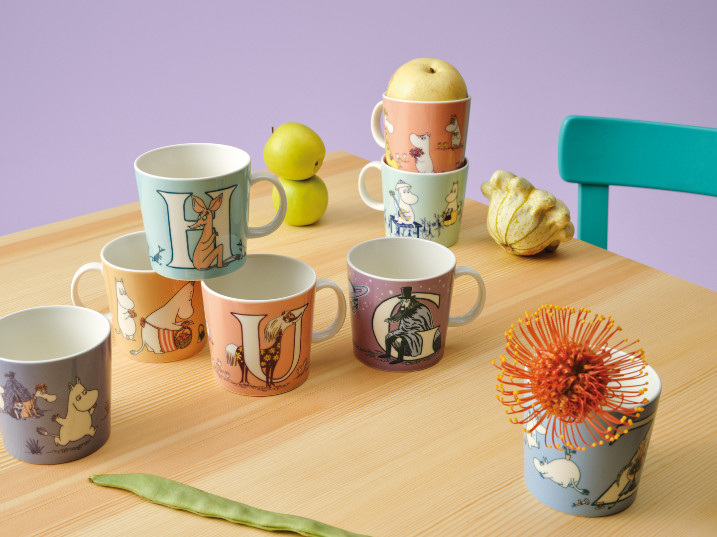 Moomin Arabia muki 0,4 l ABC U