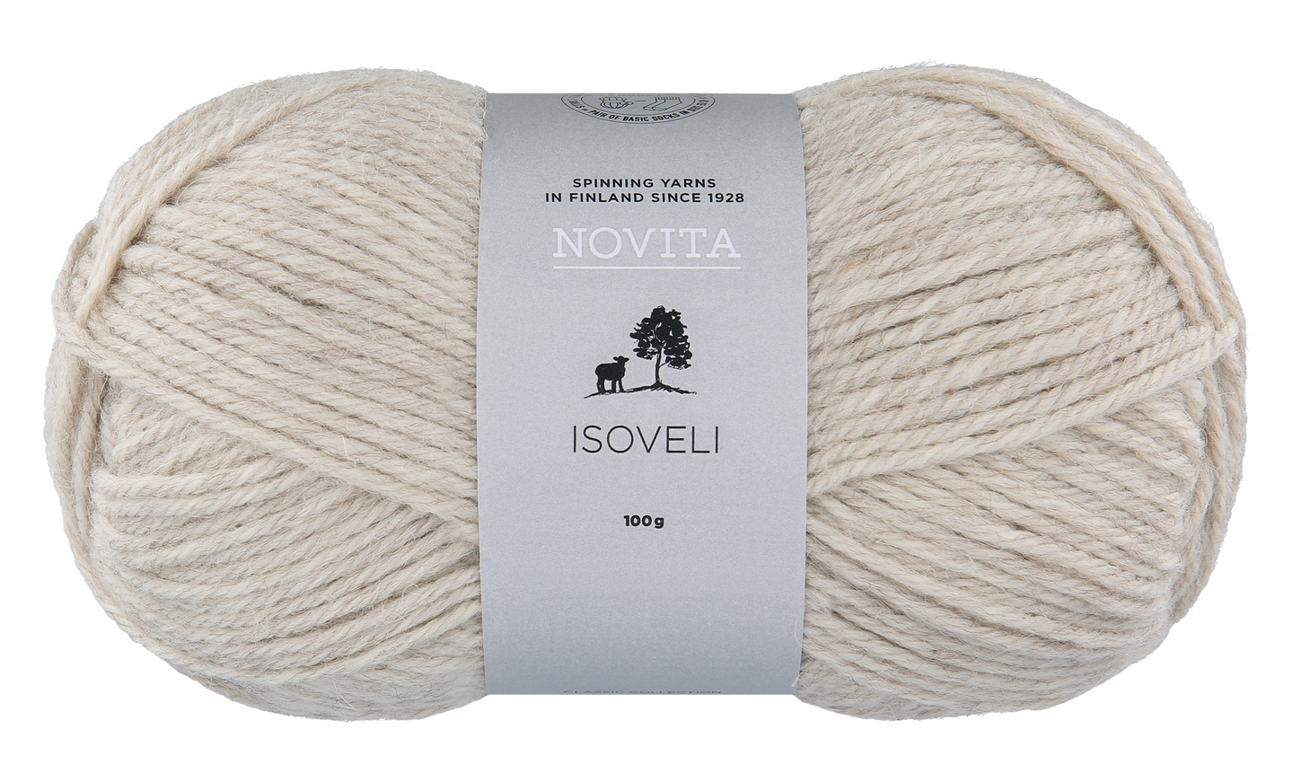 Novita Isoveli lanka 100g 061 pellava