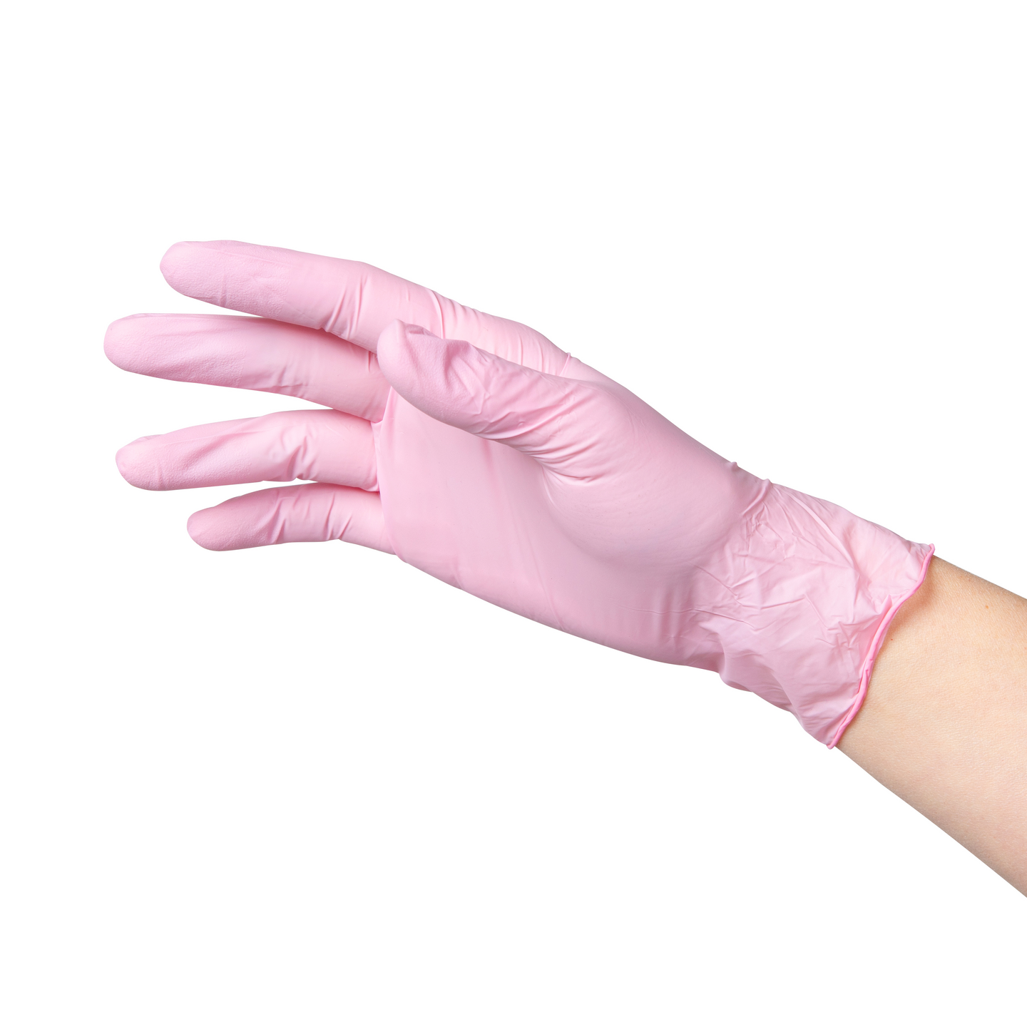 Sini Roosa nauha nitriilikäsine L 100kpl