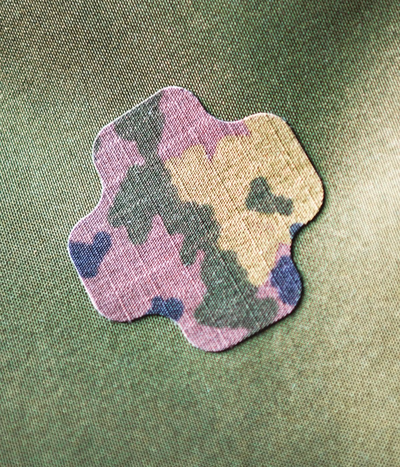 Vaatelaastari FabPatch Extreme Camo 4kpl