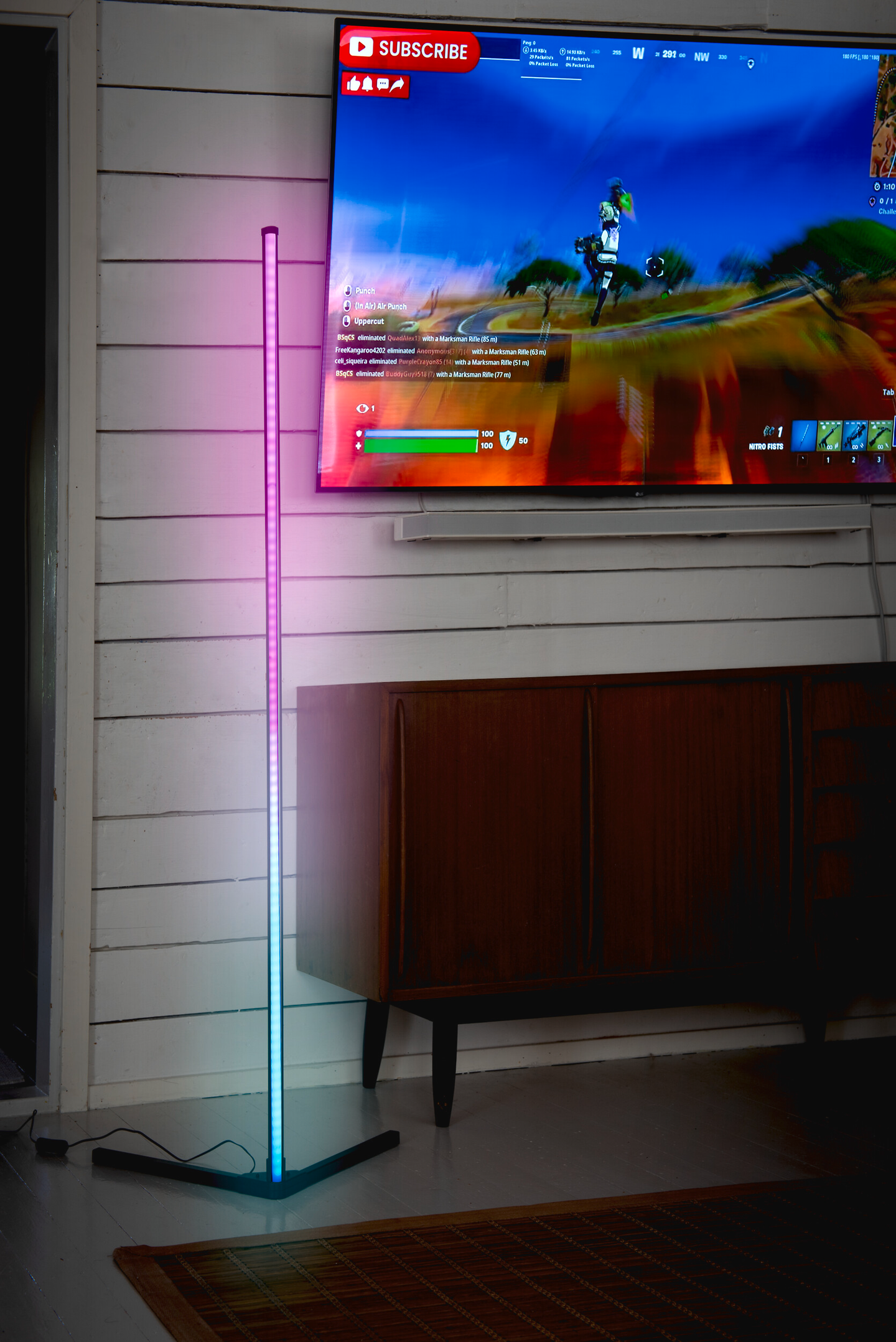 Airam SmartHome Sleek lattiavalaisin RGBW