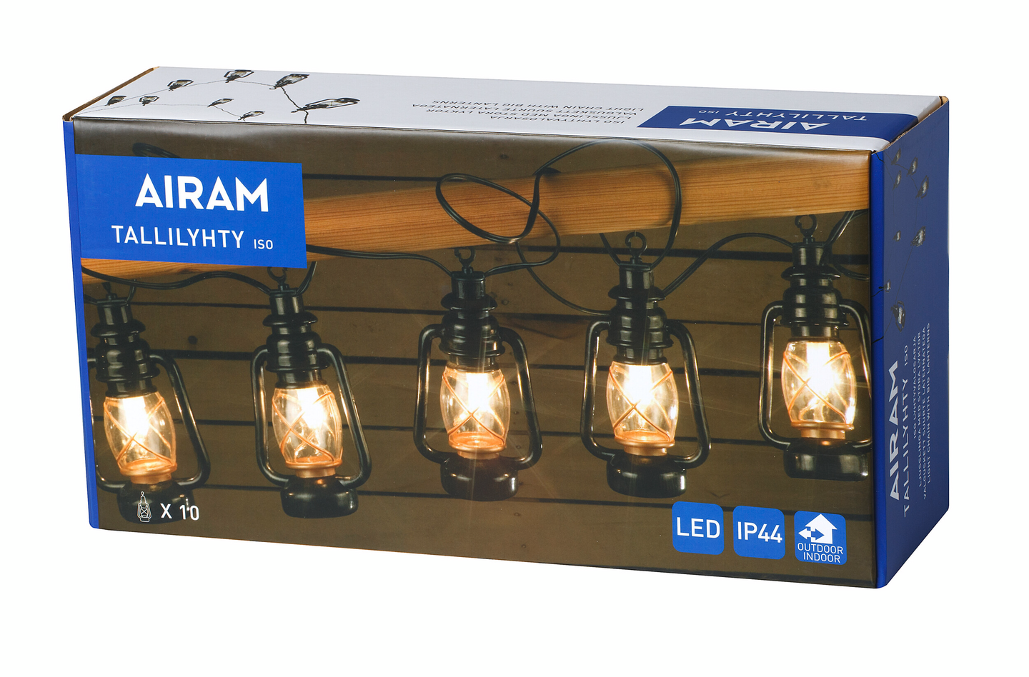 Airam tallilyhty led valosarja 10 LED