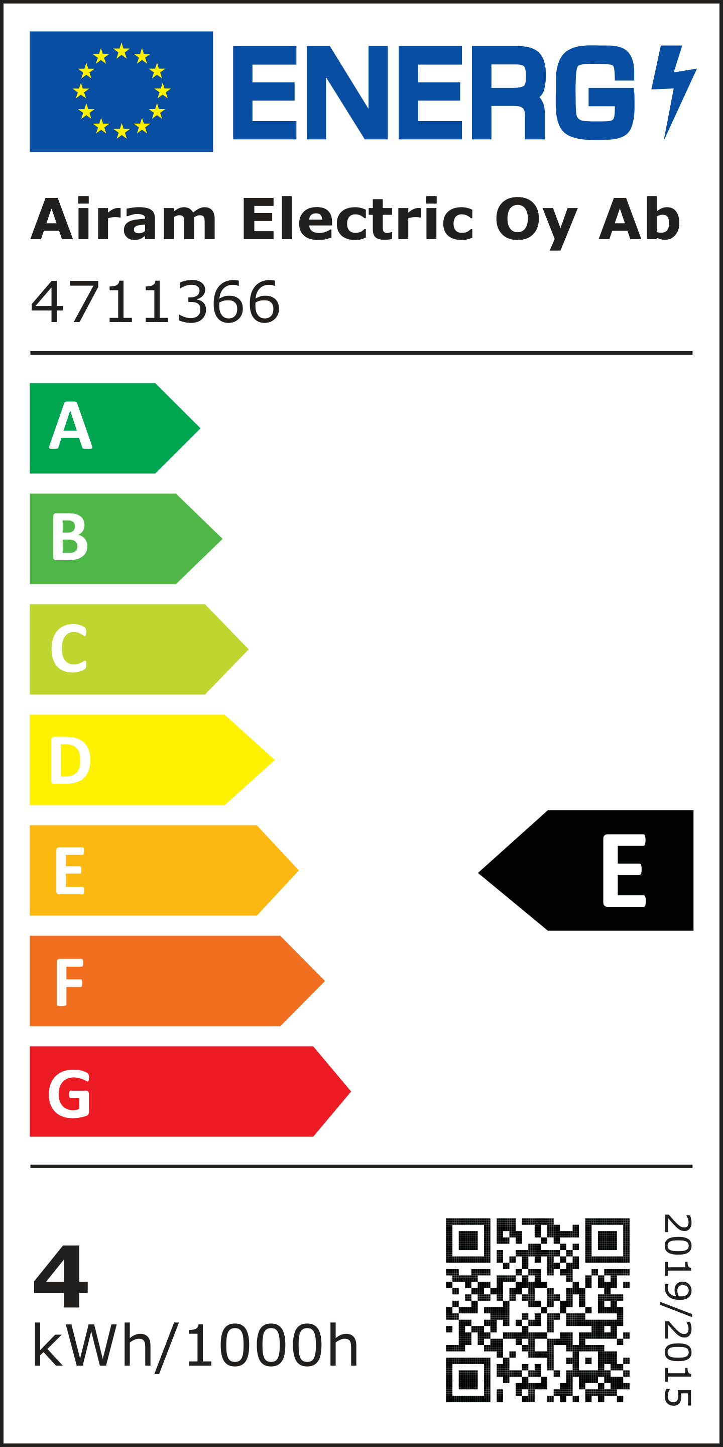 Airam LED kohde R50 E14 450lm-130cd