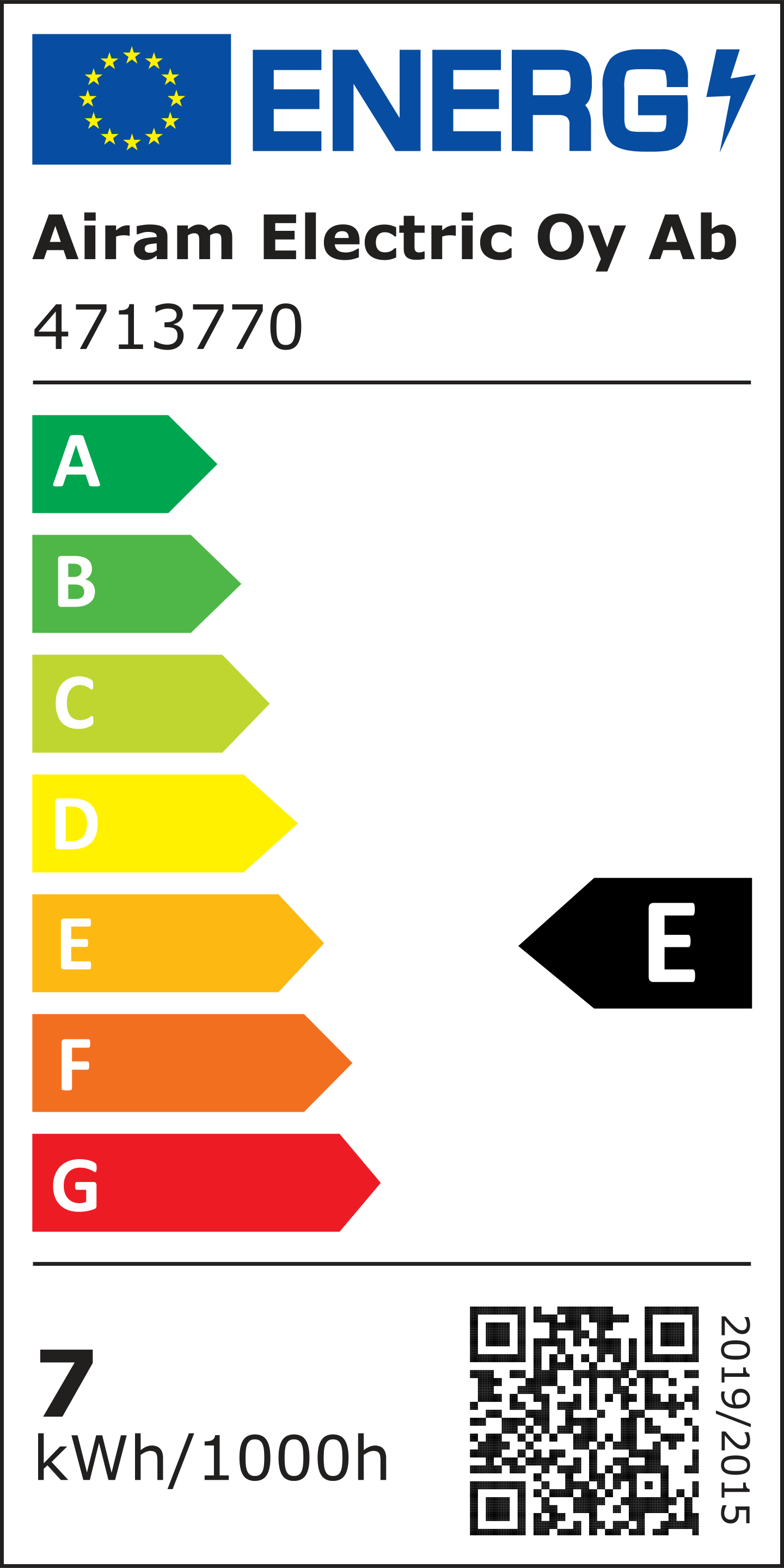 Airam Onni LED lasi vakio E27 2kpl 2700