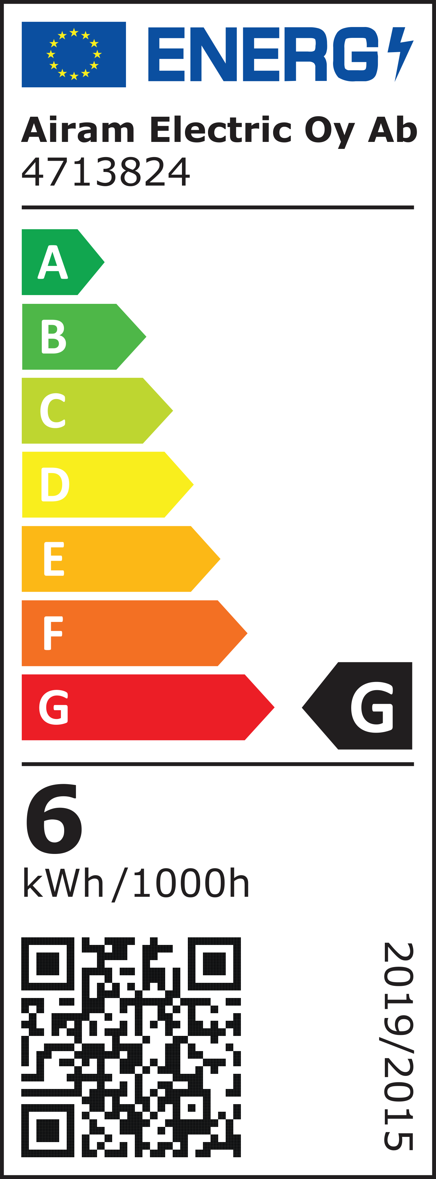 Airam LED pistokanta G23 460lm 3000K