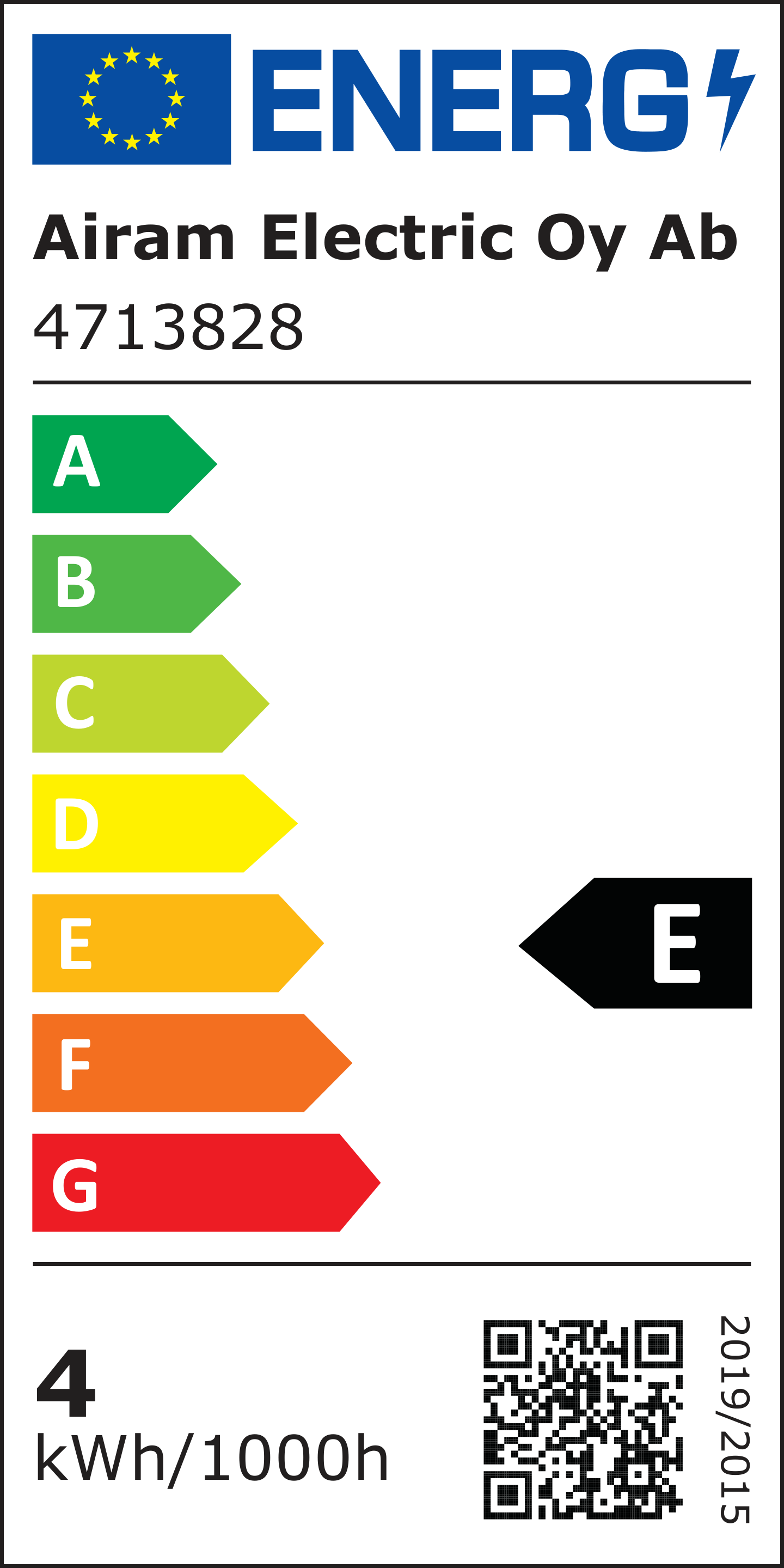 Airam LED kohde R50 E14 480lm-138cd