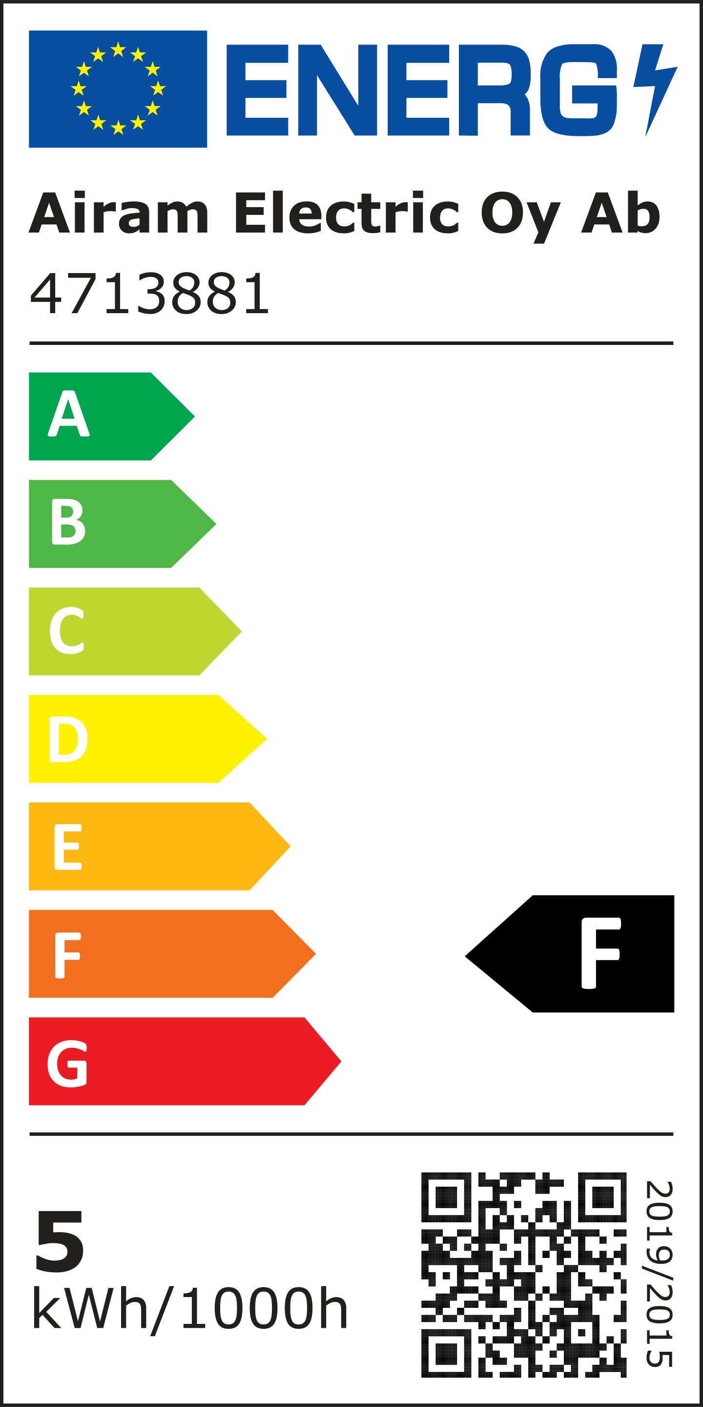 Smart LED kohde GU10 400lm RGB-TW