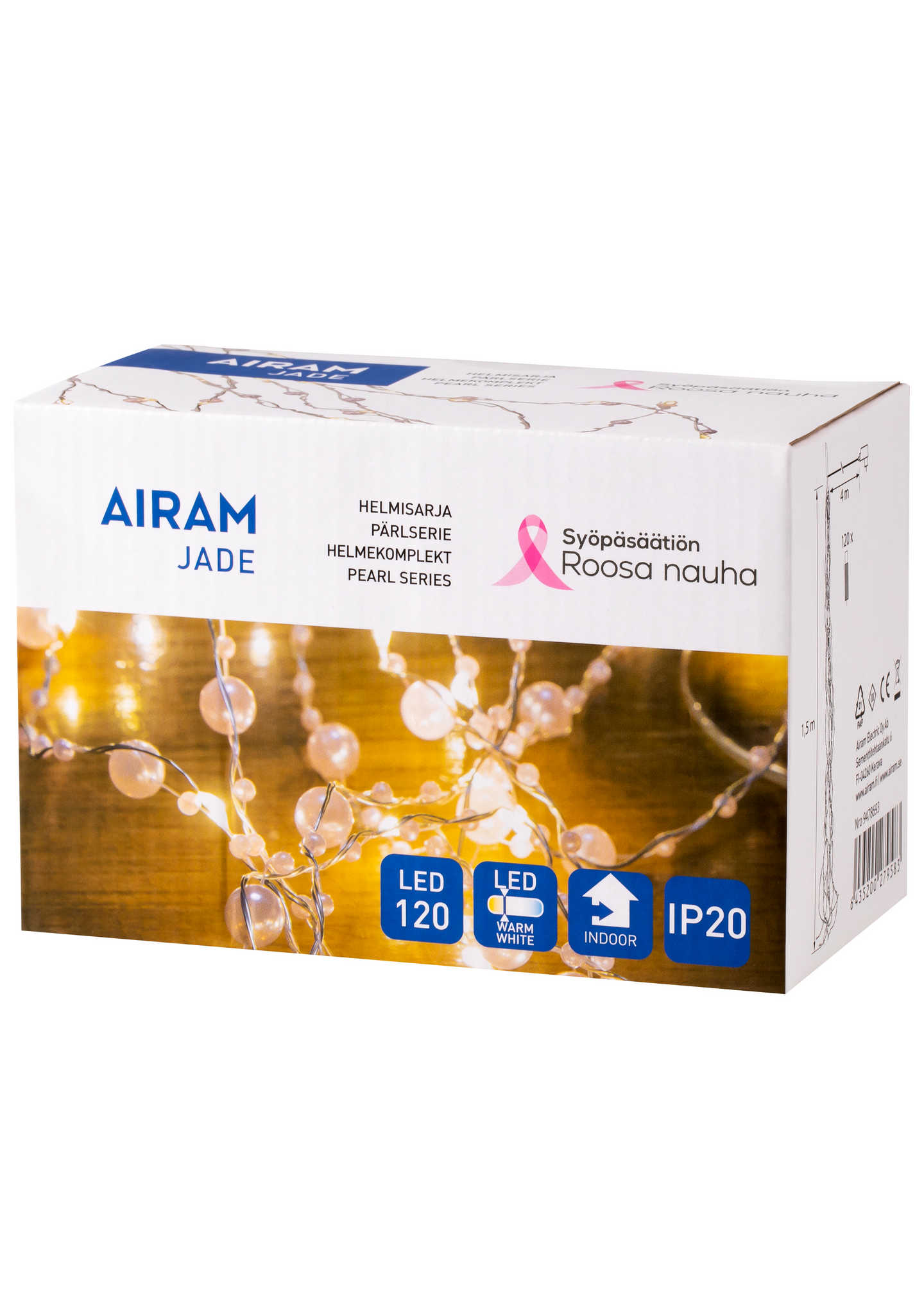 Airam Roosa nauha Jade valolanka 1,5m IP20