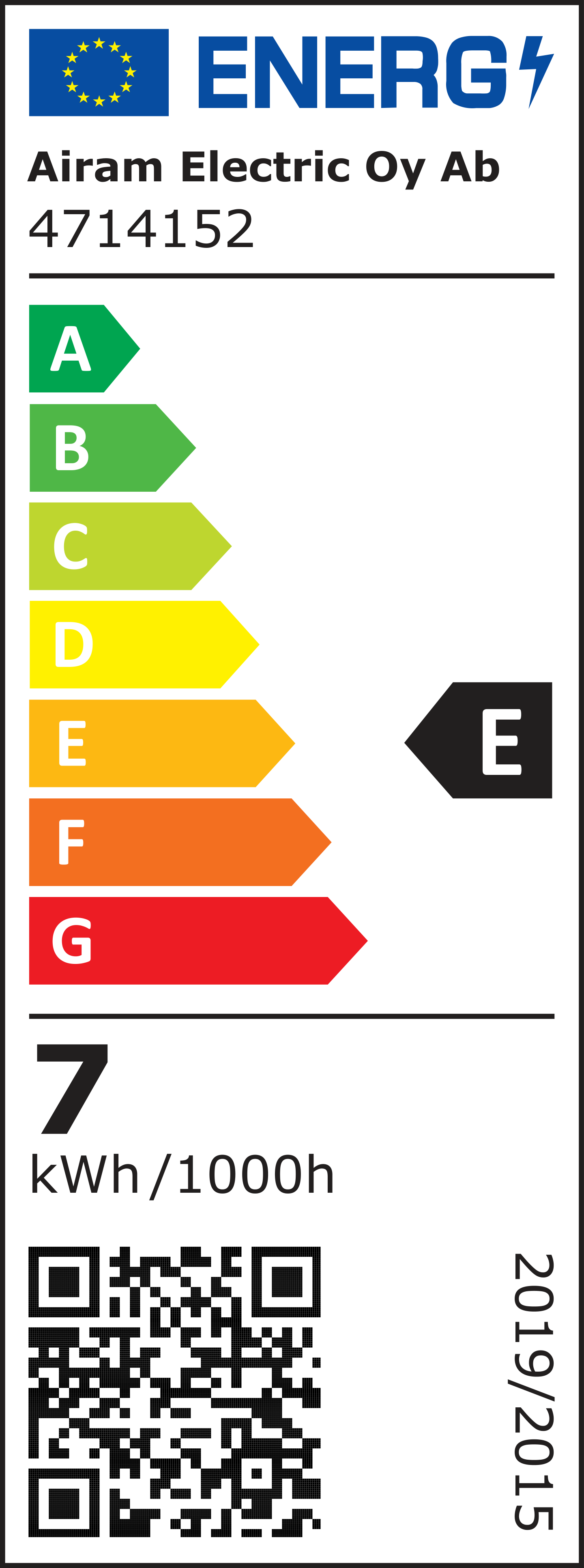 Airam Onni 3-step LED globe-125 E27 2700K 806lm