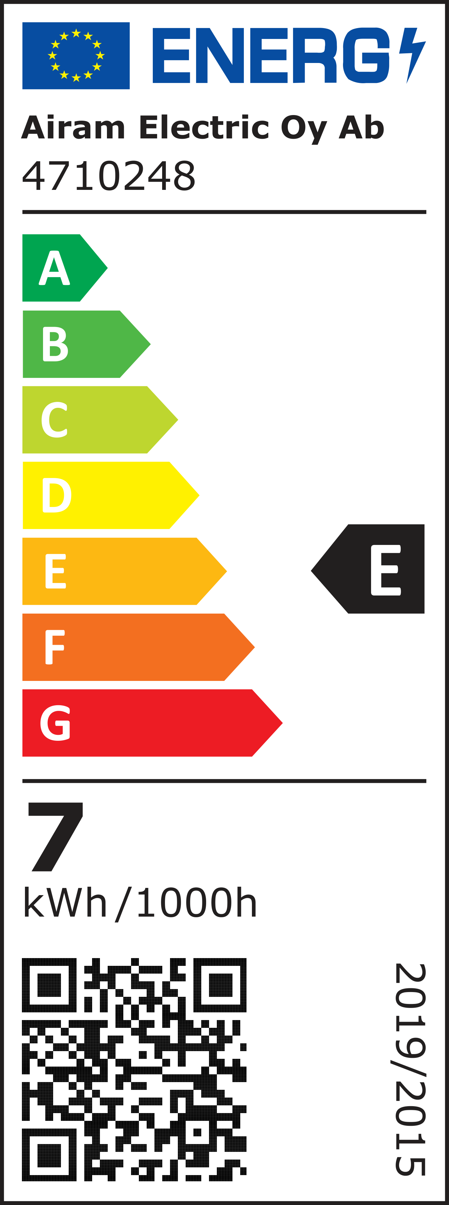 Airam Otso LED vakio E27 4000K 806lm