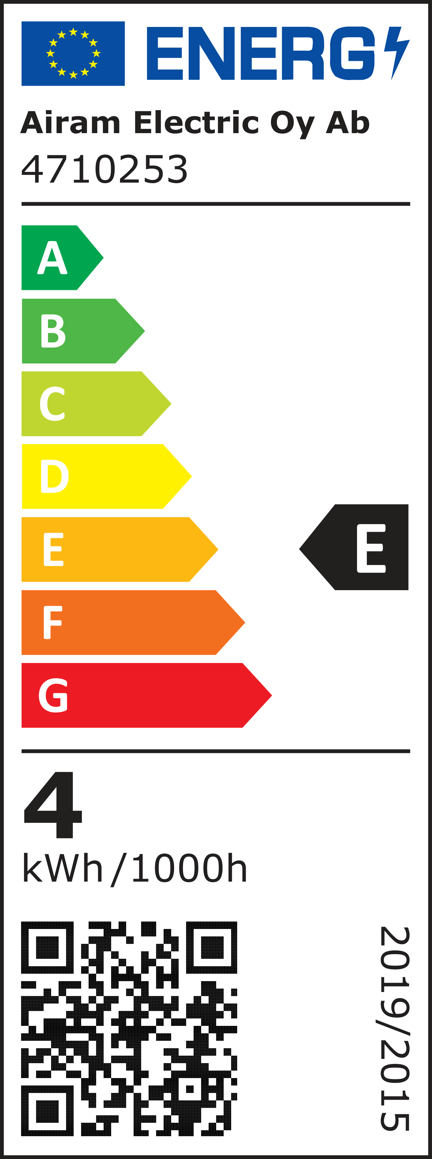Airam Otso LED kynttilä E14 4000K 470lm