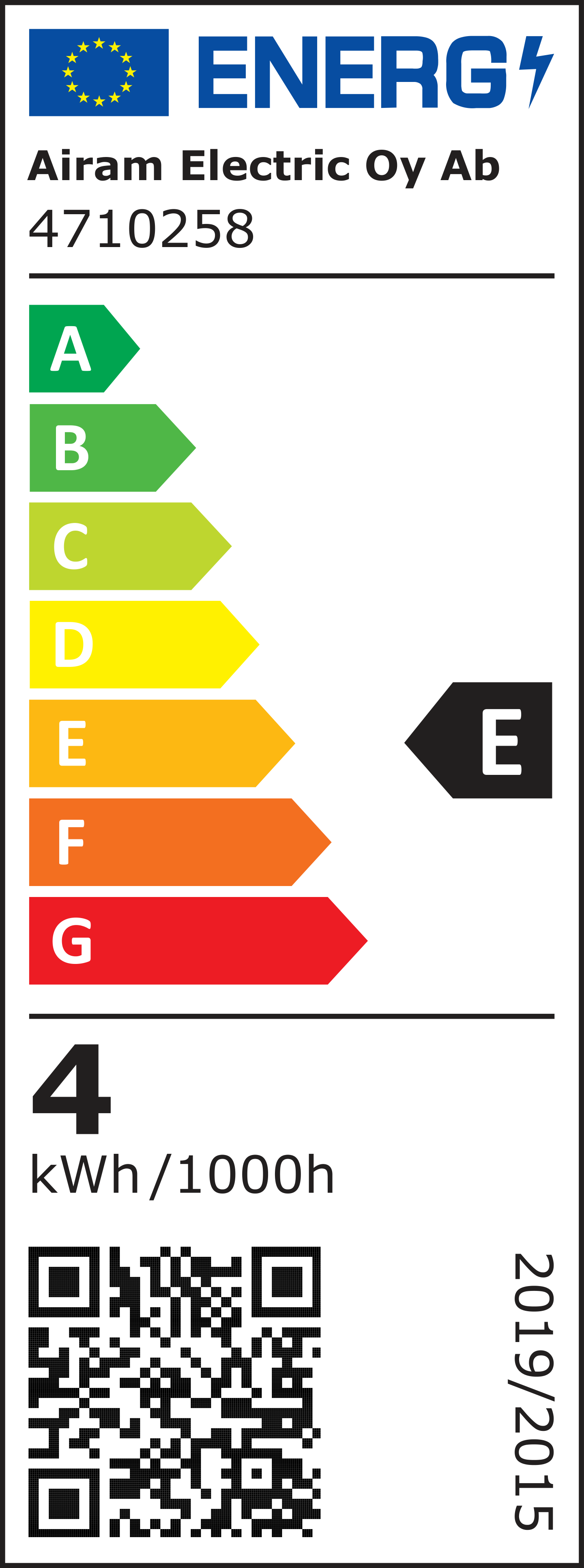 Airam Otso LED pienkupu E27 4000K 470lm