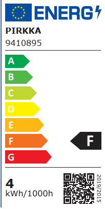 Pirkka LED kohdelamppu GU10 PAR16 345lm 2700K