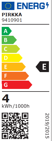 Pirkka LED pistokanta G23 133mm 400lm 3000K