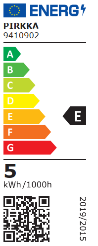 Pirkka LED pistokanta G23 163mm 550lm 4000K
