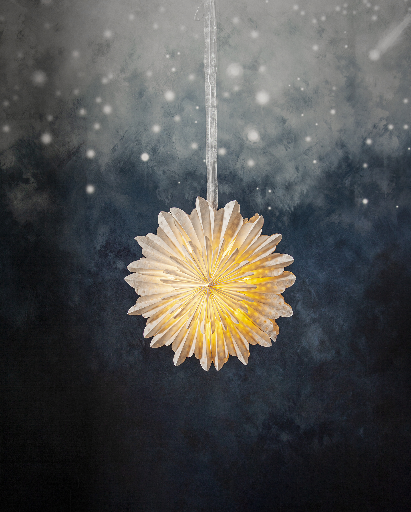 Star Cloud paperitähti 45 cm valkoinen