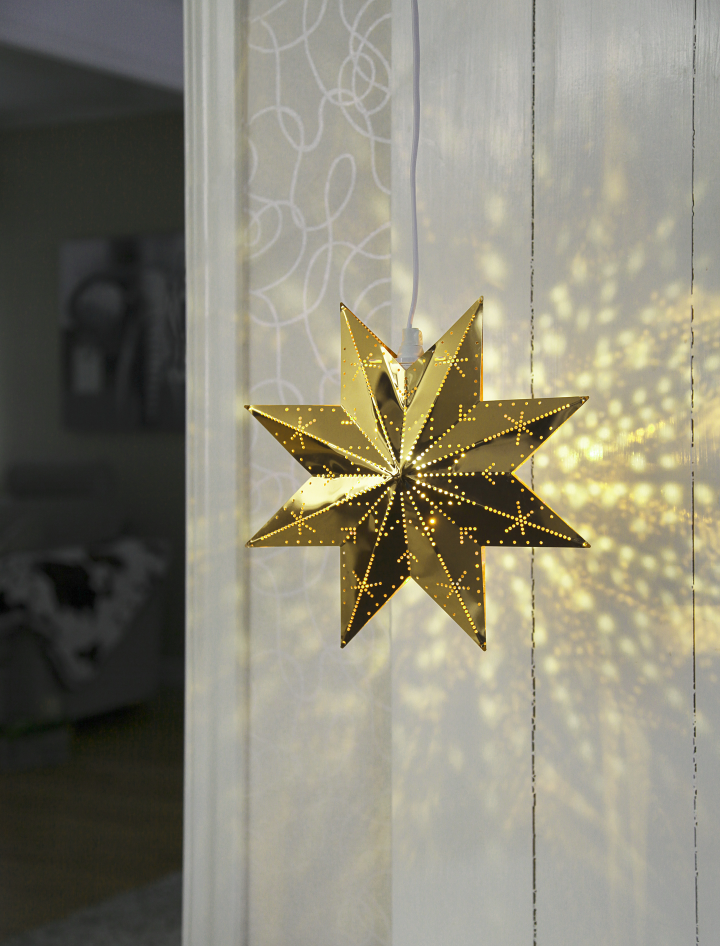 Star Classic metallitähti messinki