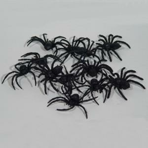 Hämähäkki musta 5x6 cm 12 kpl-pss