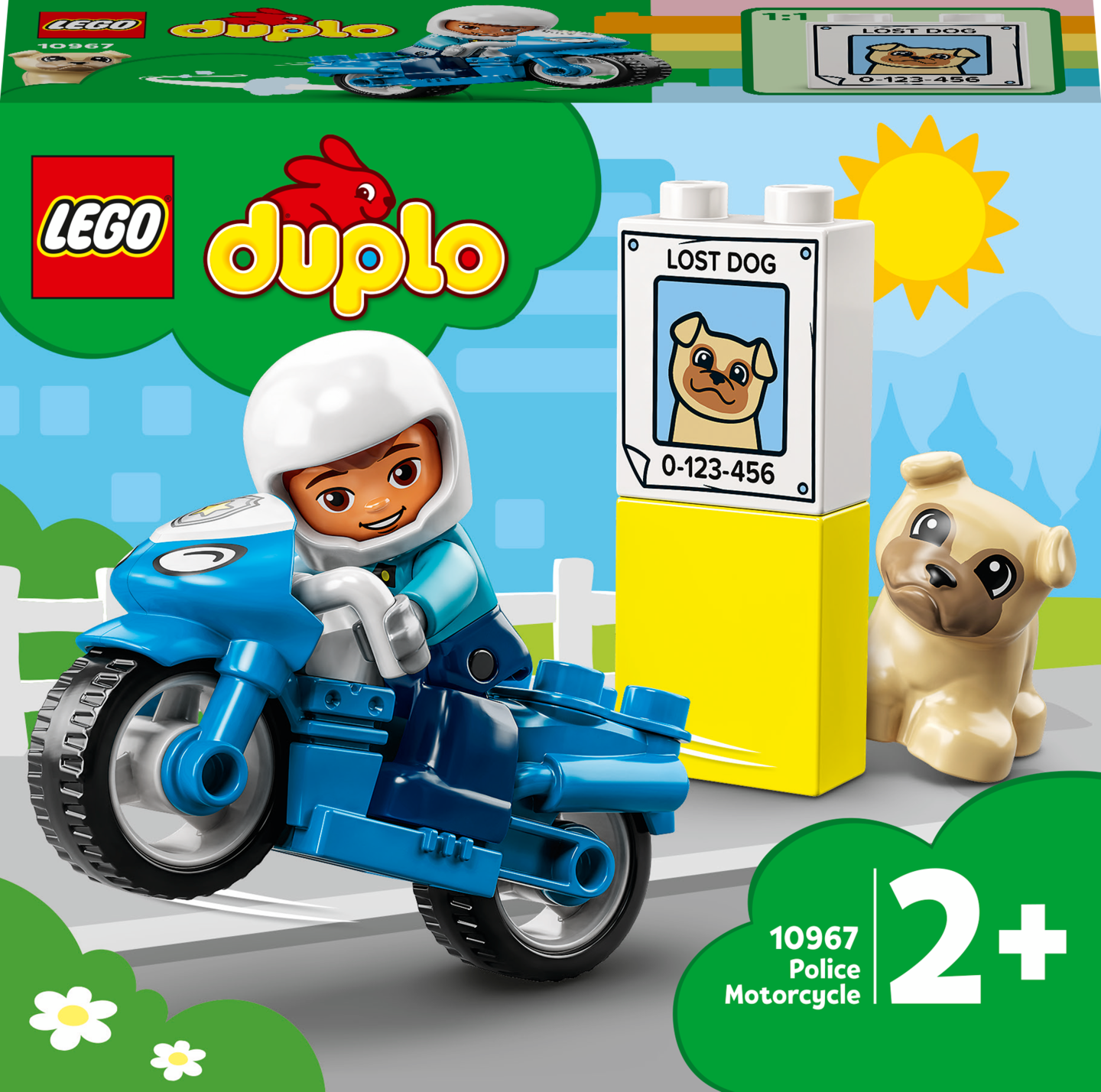 LEGO DUPLO Town 10967 Poliisimoottoripyörä