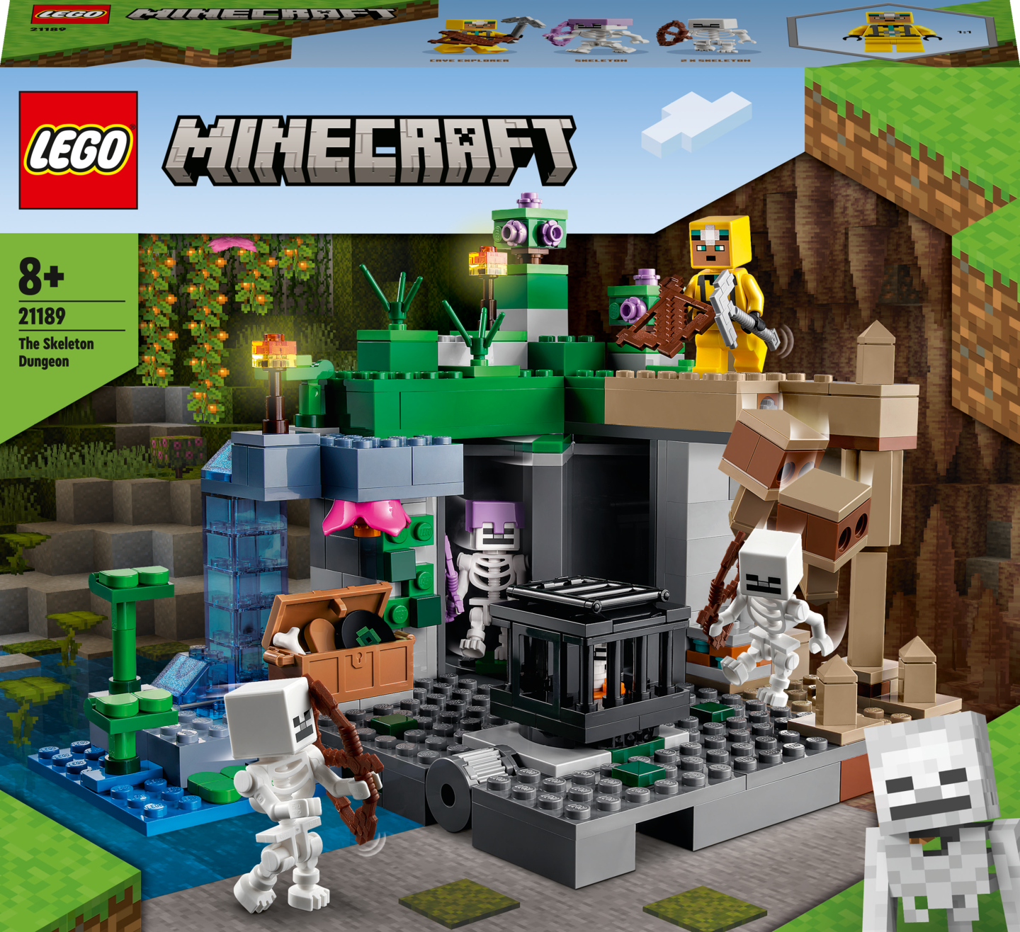 LEGO Minecraft 21189 Luurankotyrmä