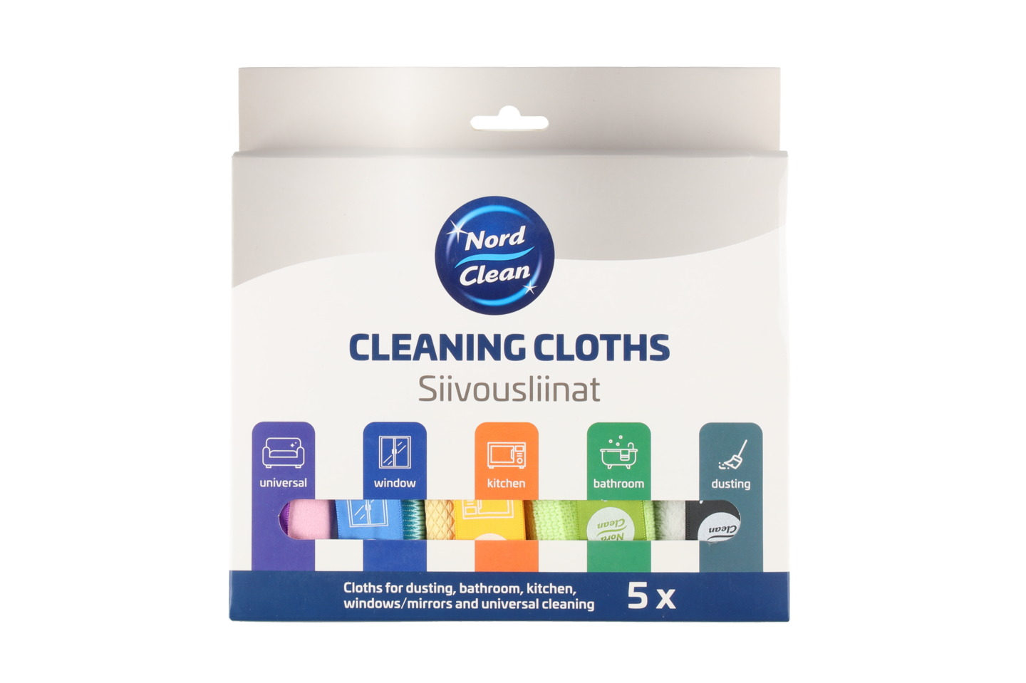Nord Clean siivousliinat 5 kpl