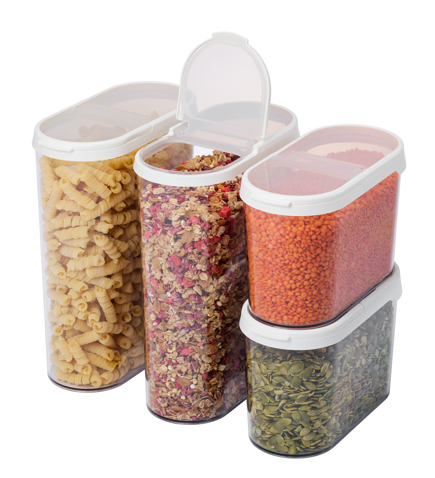 SmartStore Flip säilytyspurkki 1,1 l