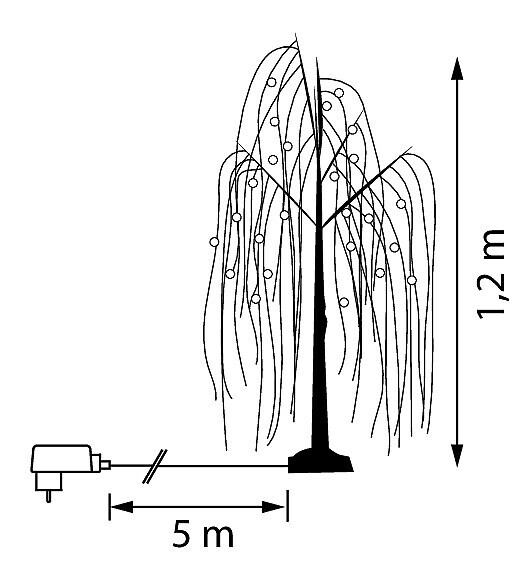 Airam Paju led-valopuu 1,2m