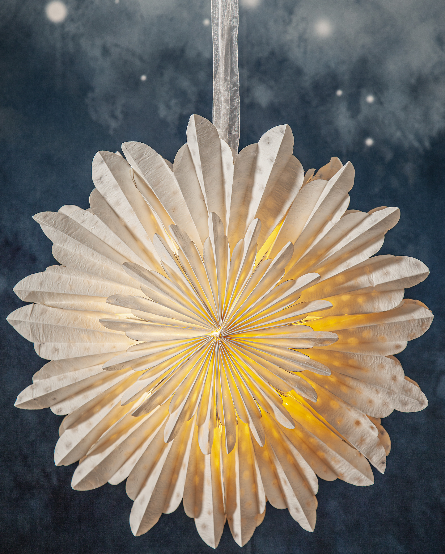 Star Cloud paperitähti 45 cm valkoinen