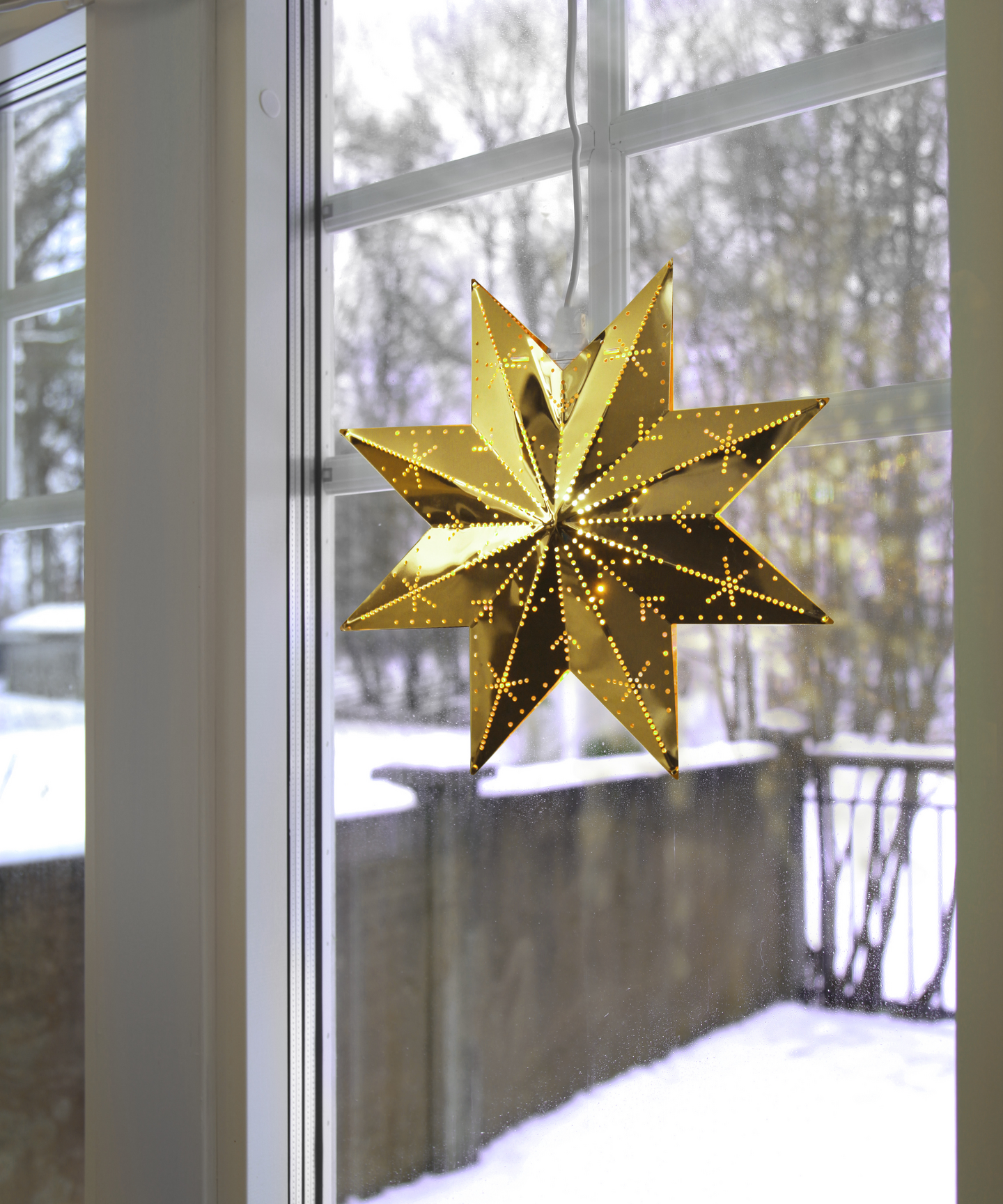 Star Classic metallitähti messinki
