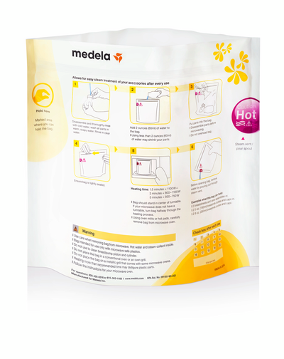 Medela Quick Clean sterilointipussit mikro 5kpl