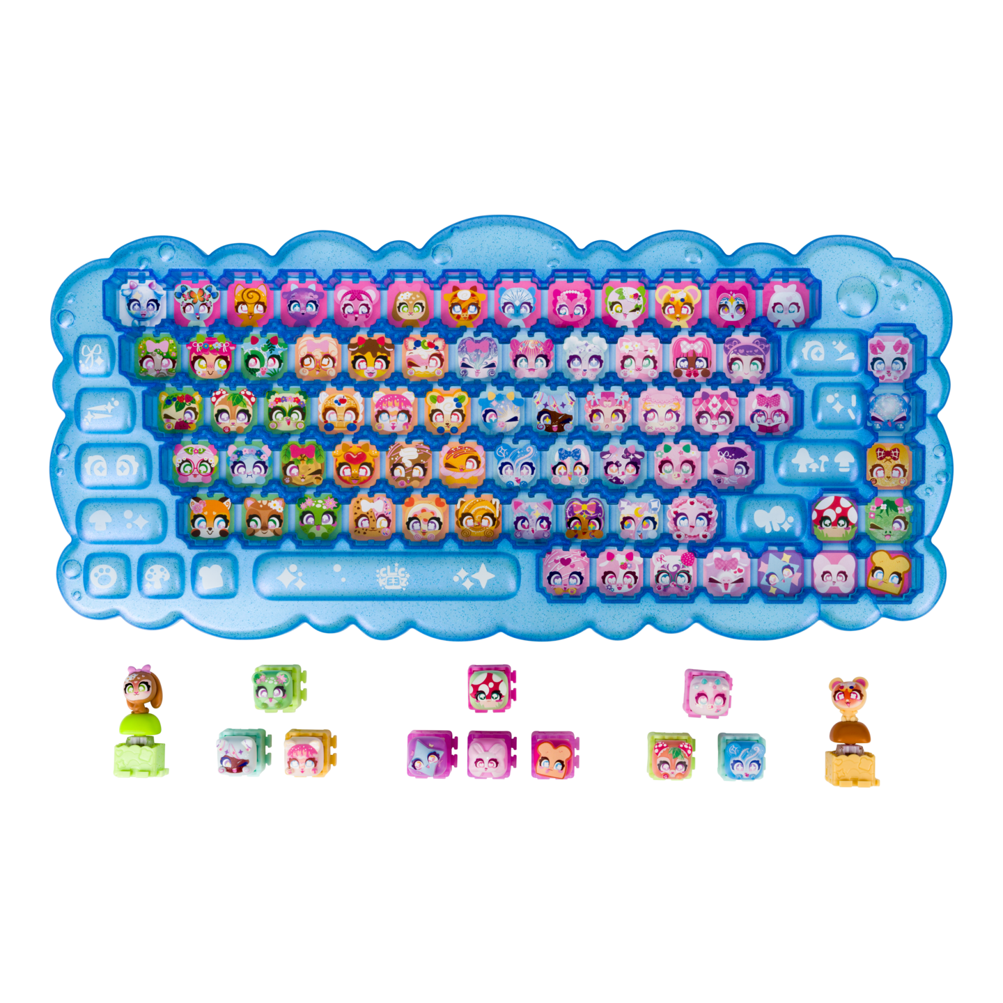 Clickeez Keyboard Mega Pack fidgetleikki