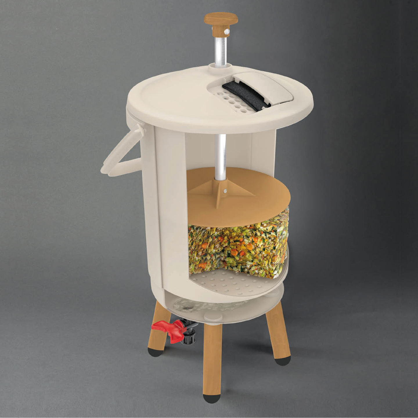 Bokashi Sensei keittiökompostori