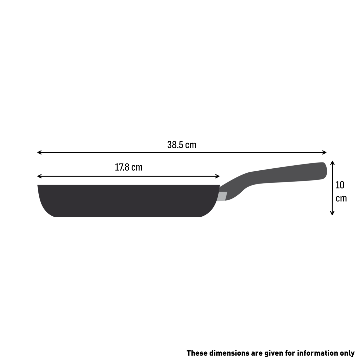 Tefal Emotion Plus teräspaistinpannu 20 cm