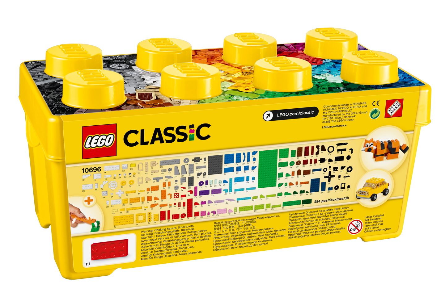 LEGO Classic 10696 Keskikokoinen luova rakennuslaatikko