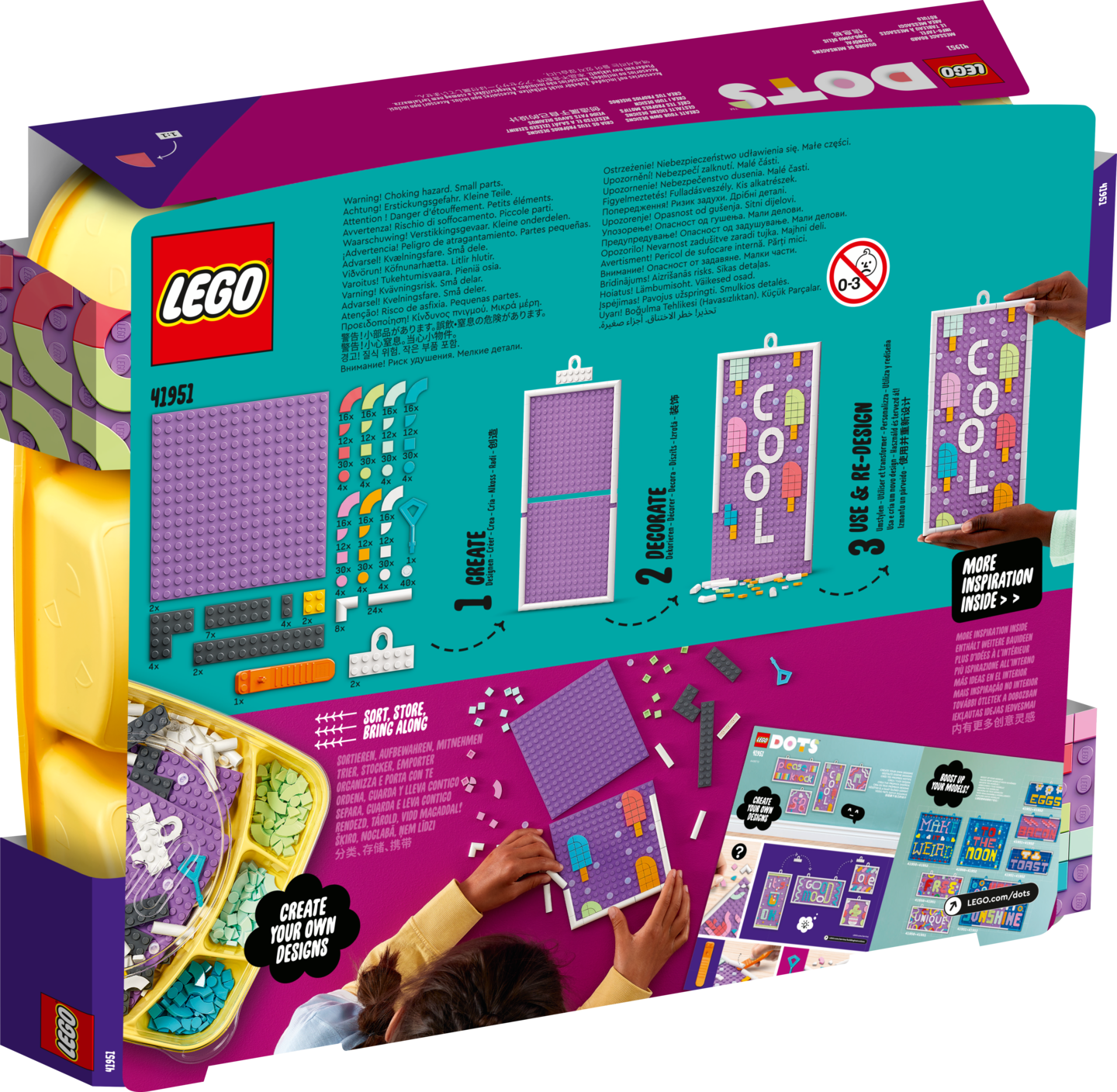 LEGO DOTS 41951 Viestitaulu