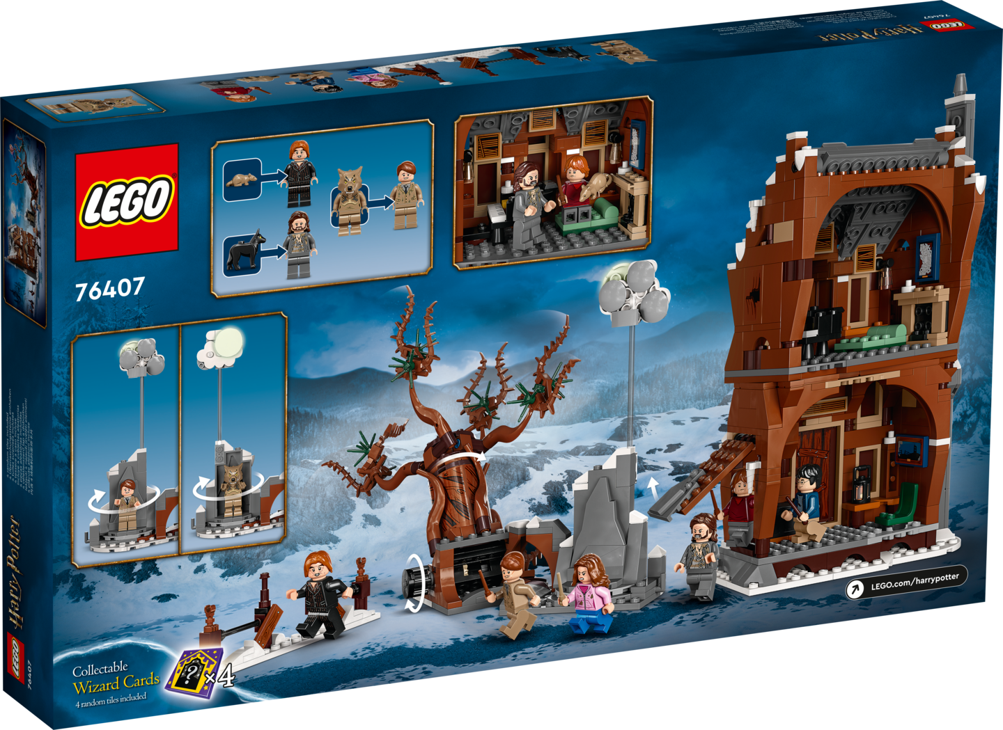 LEGO Harry Potter 76407 Rääkyvä röttelö ja tällipaju