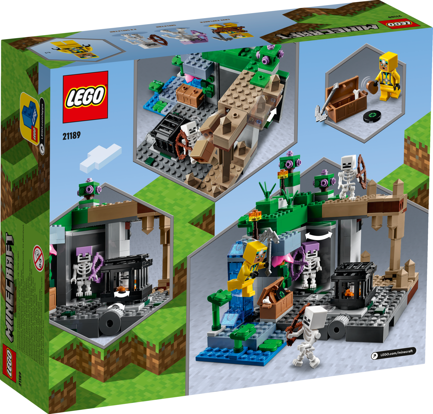 LEGO Minecraft 21189 Luurankotyrmä