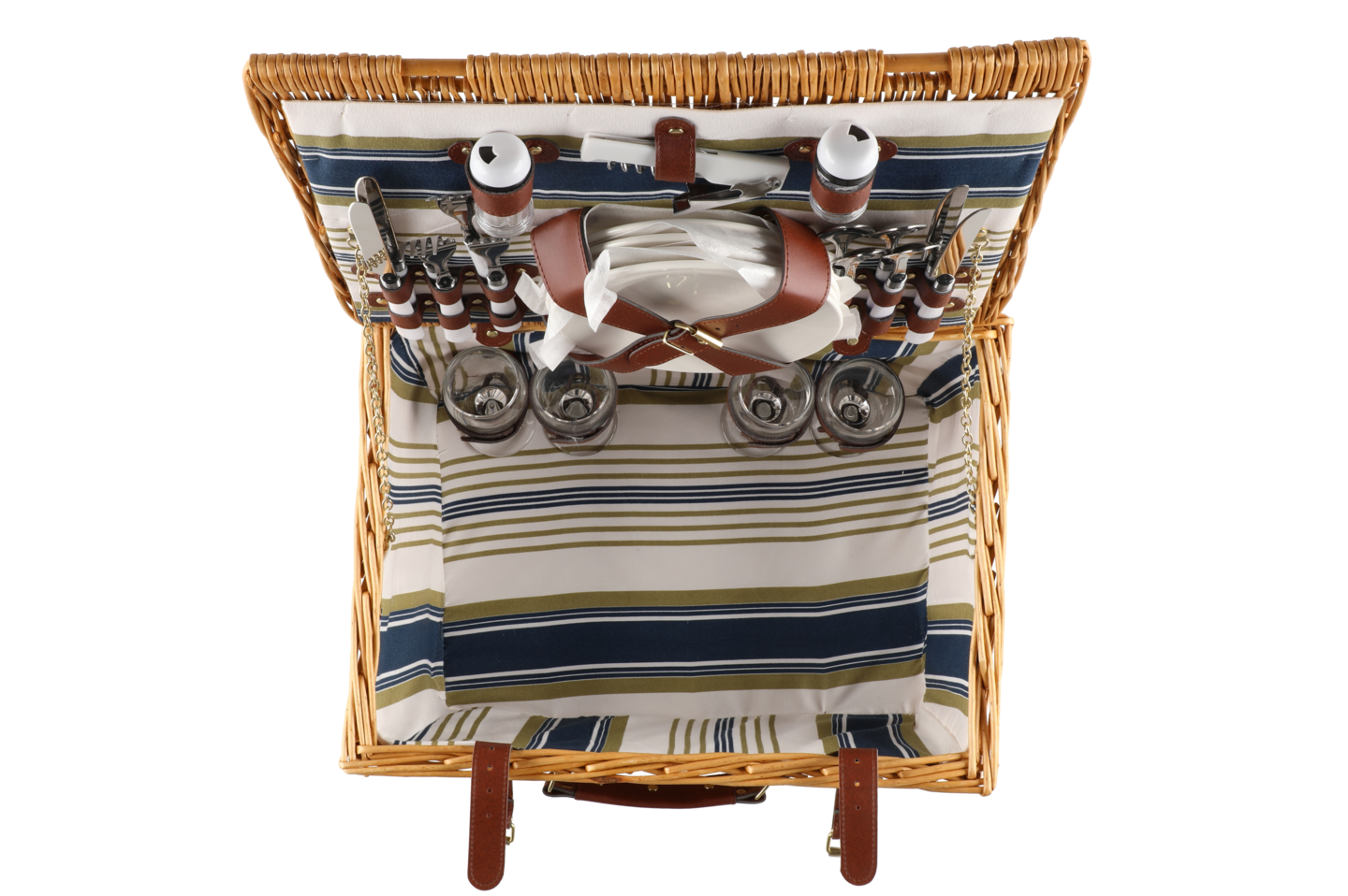 Piknik kori neljälle