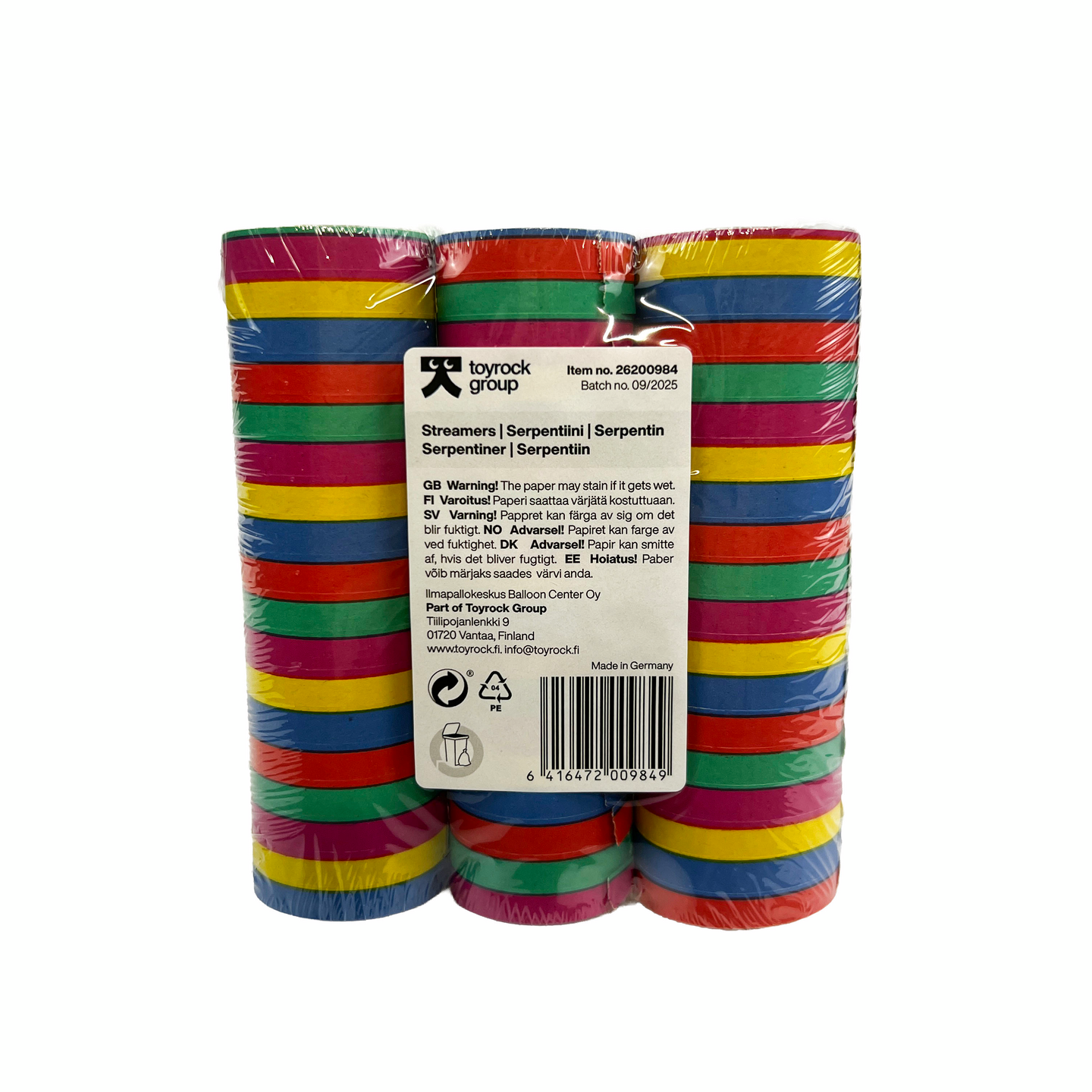 Serpentiini raita 3 rll/pkt