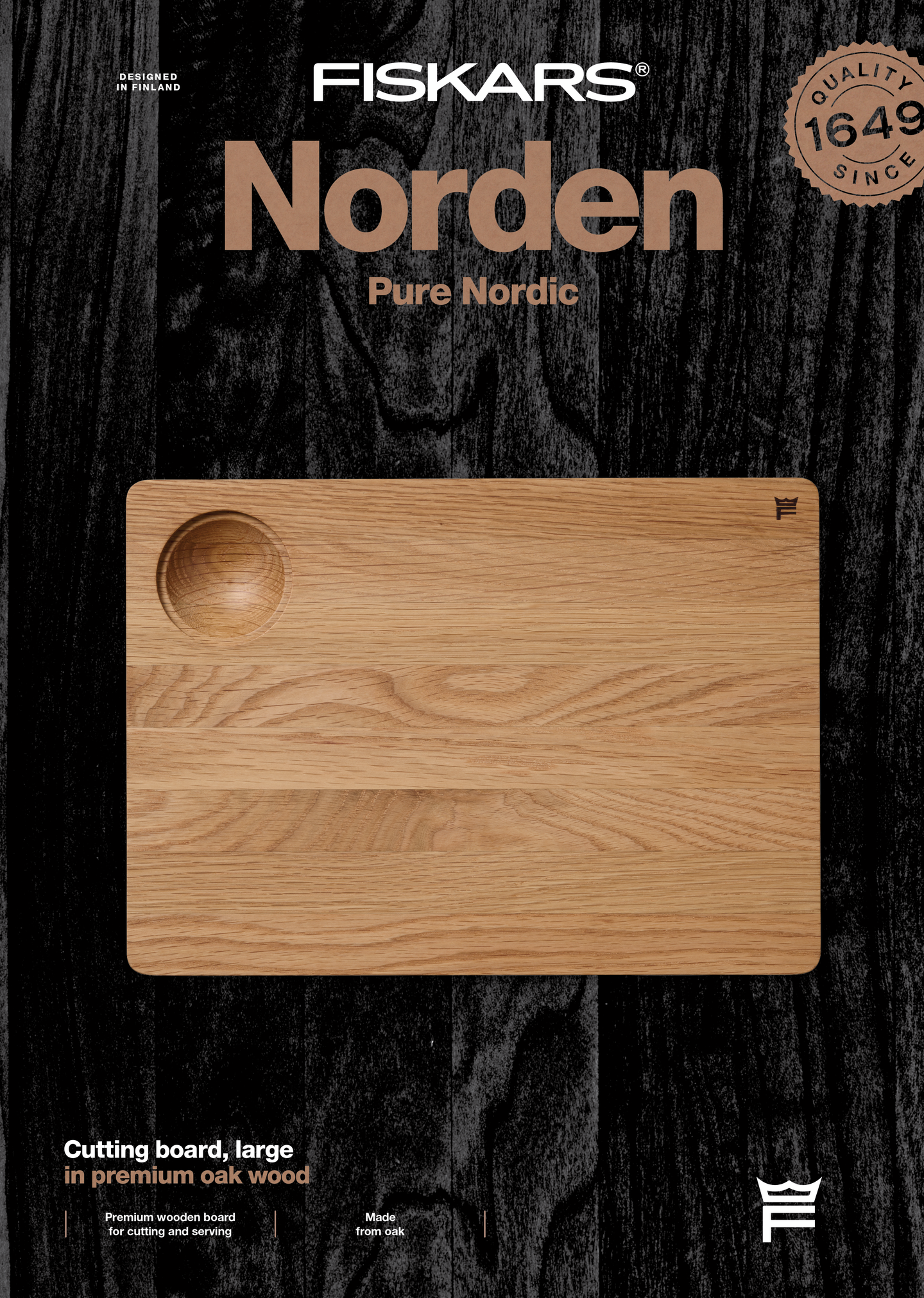 Fiskars Norden Cutting iso leikkuulauta 