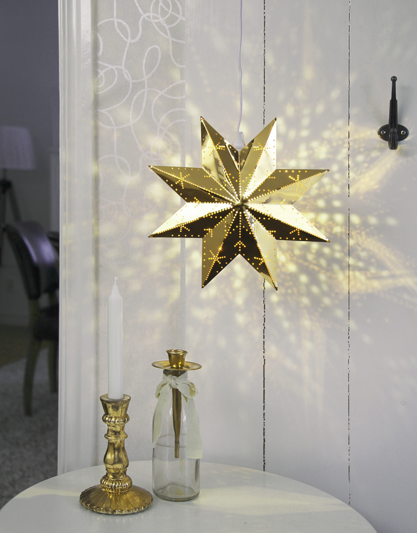 Star Classic metallitähti messinki