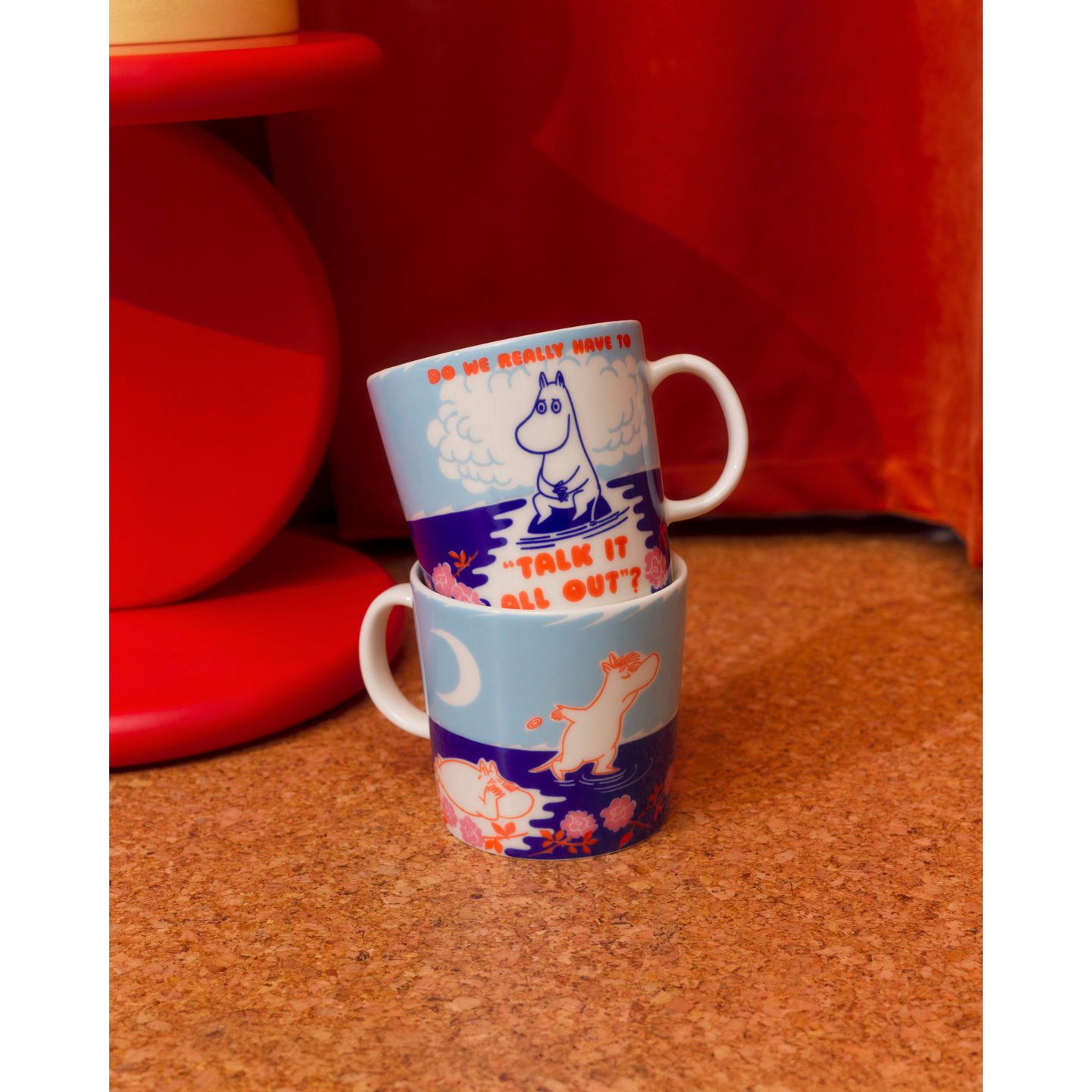 Moomin Arabia Muumi muki 0,4 l  Talk it all Out