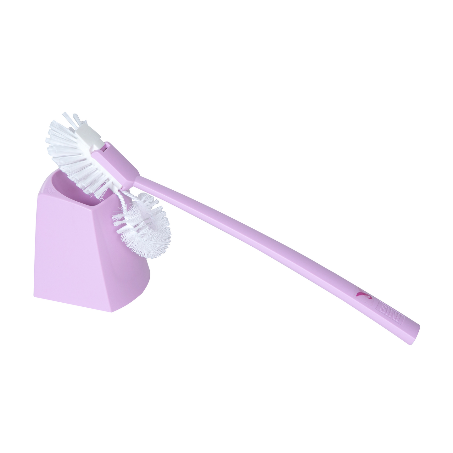 Sini wc-harja reunusharjalla Roosa nauha