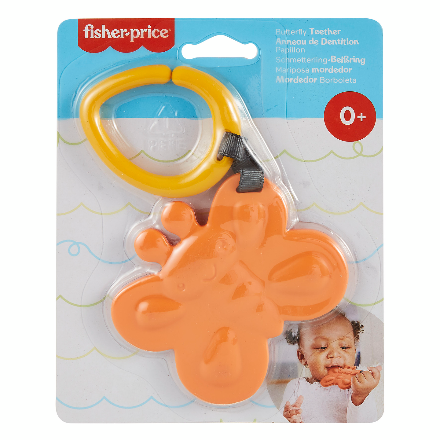 Fisher-Price Newborn Teether purulelu