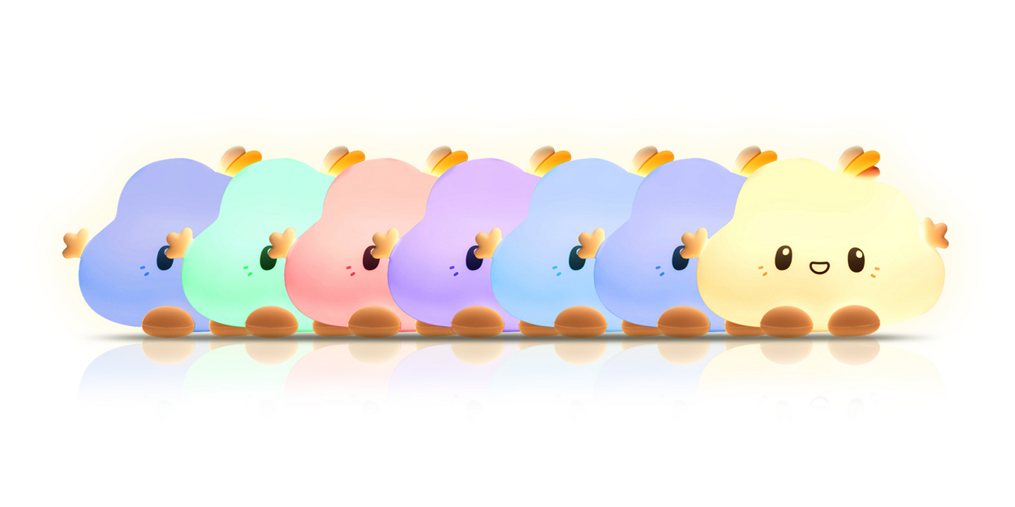 Groov-E Lasten yövalo Olly Cloud