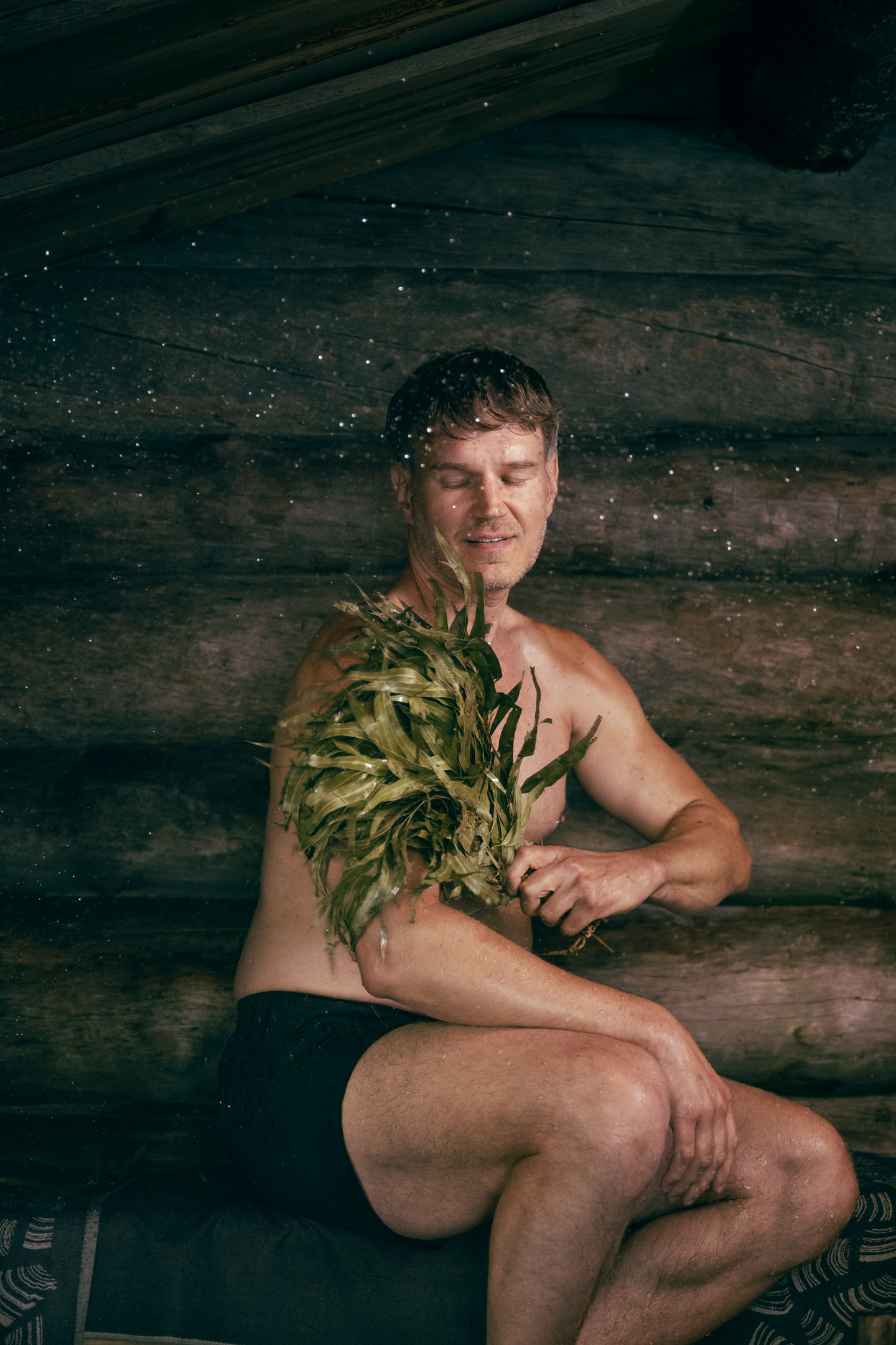 Rento kuivattu saunavihta eukalyptus