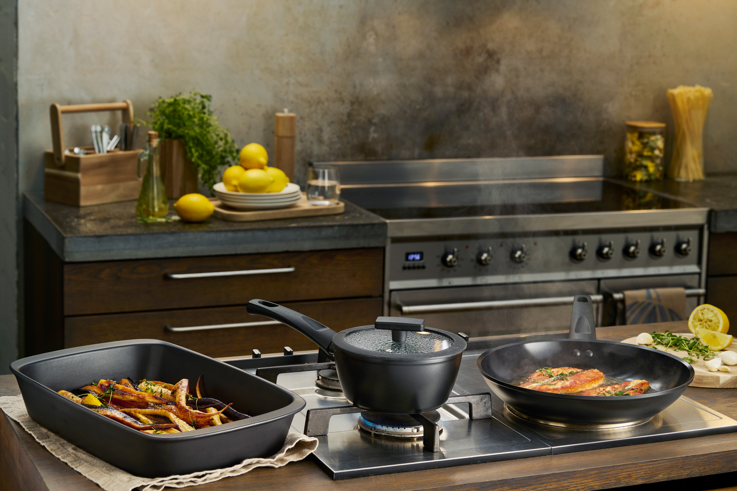 myhome paistinpannu 28cm keraaminen pinn