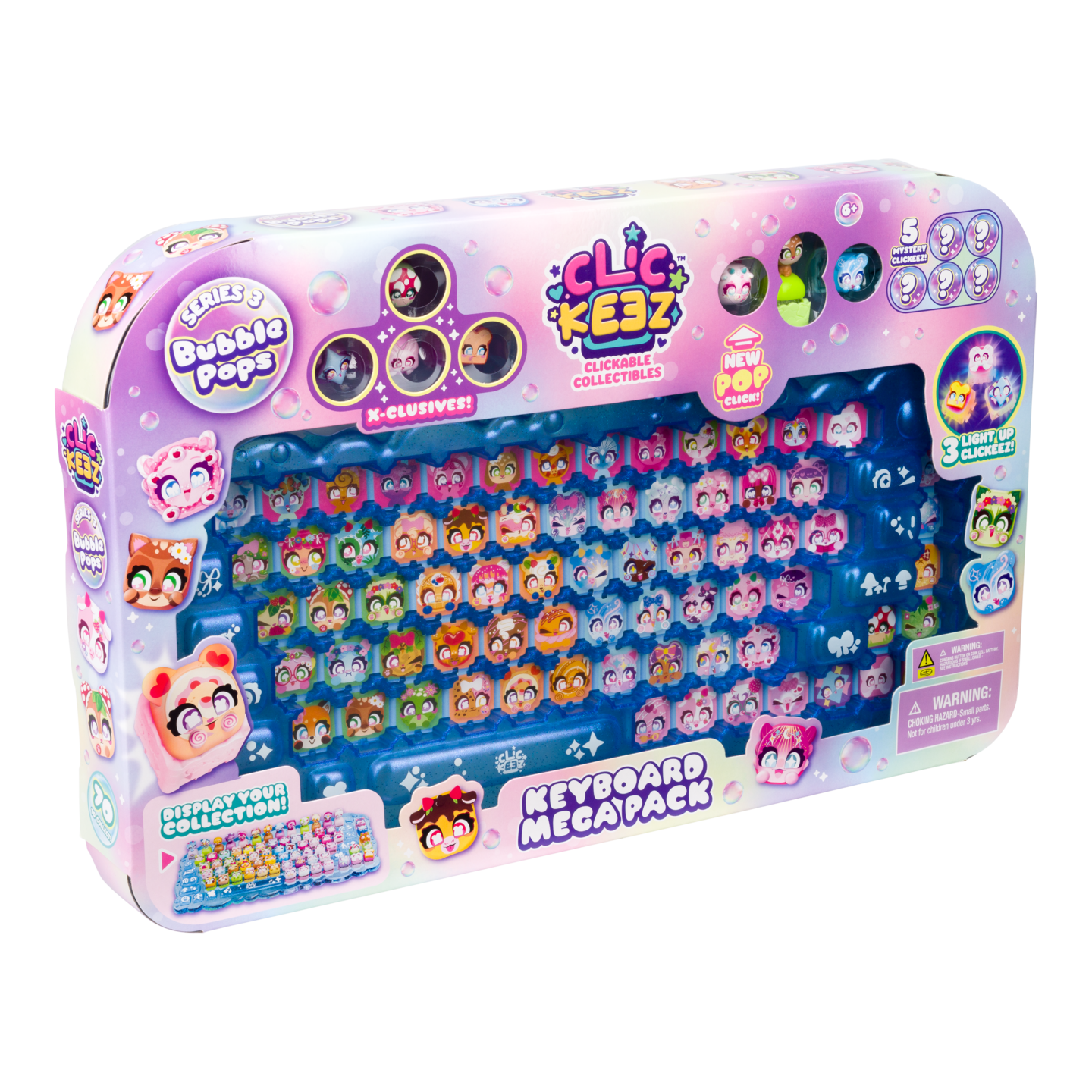 Clickeez Keyboard Mega Pack fidgetleikki