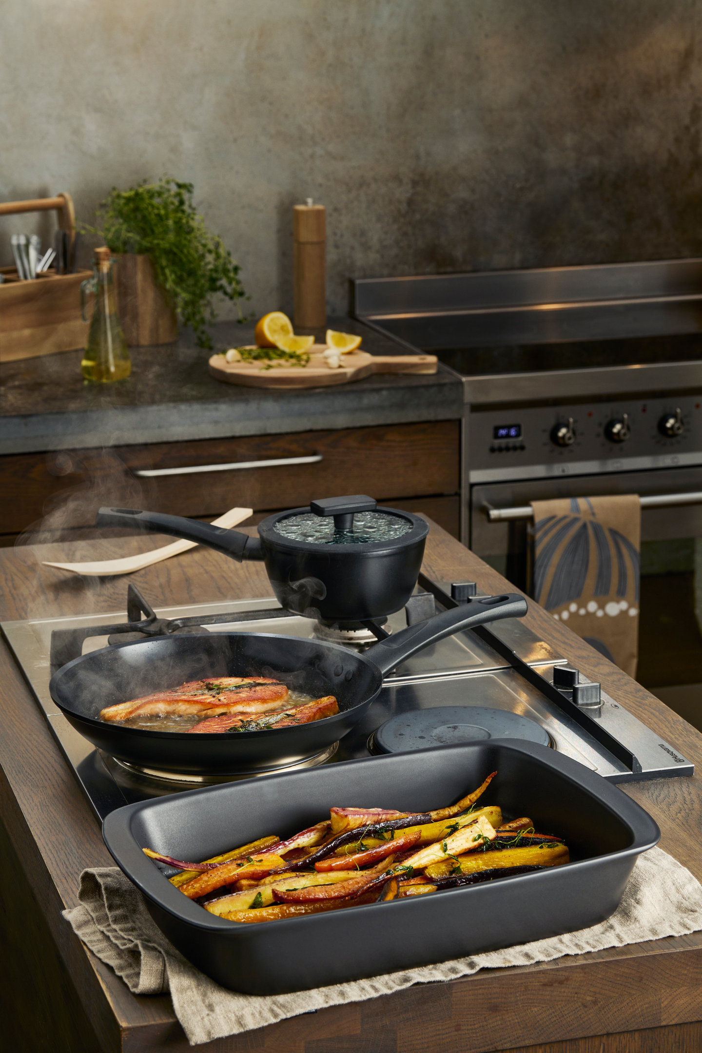 myhome keittokasari 16cm/1,2L keraam pin