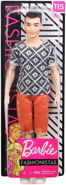 Barbie Fashionistas Poikanukke 2 lajitelmaa